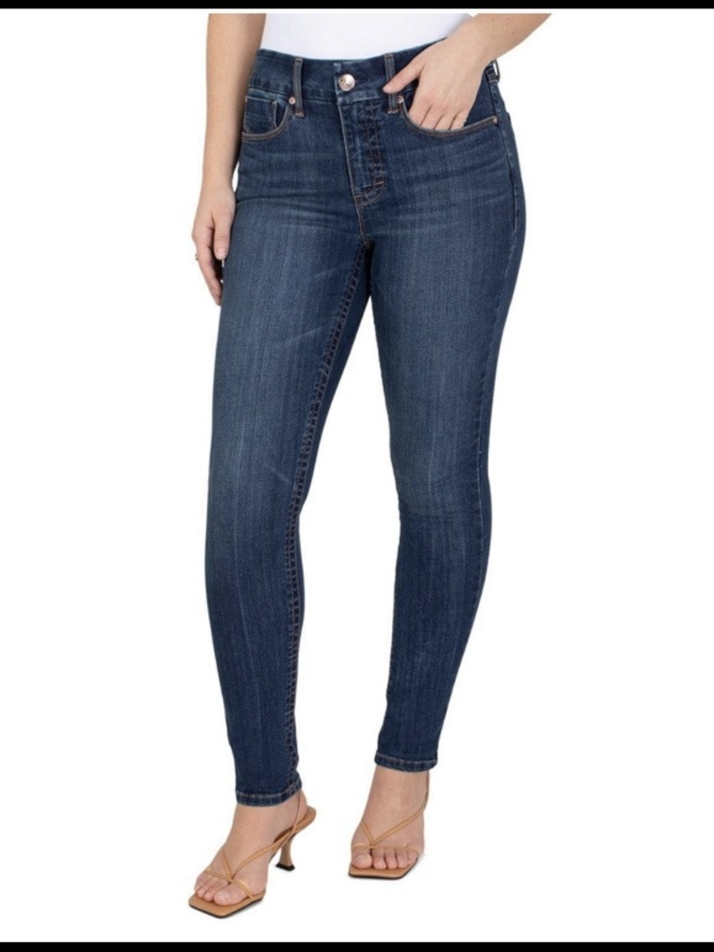 Seven7 Jeans- Tummyless High Rise Skinny - 14